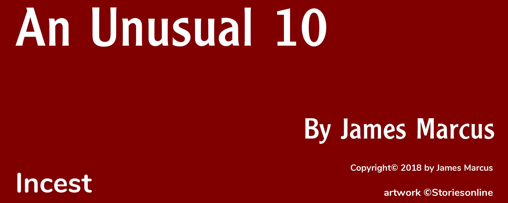 An Unusual 10 - Cover