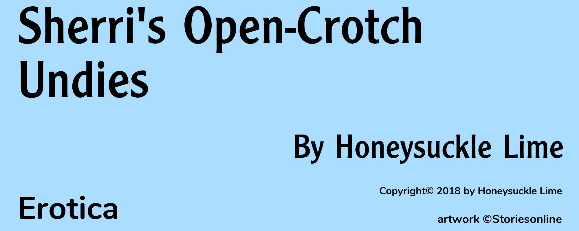 Sherri's Open-Crotch Undies - Cover