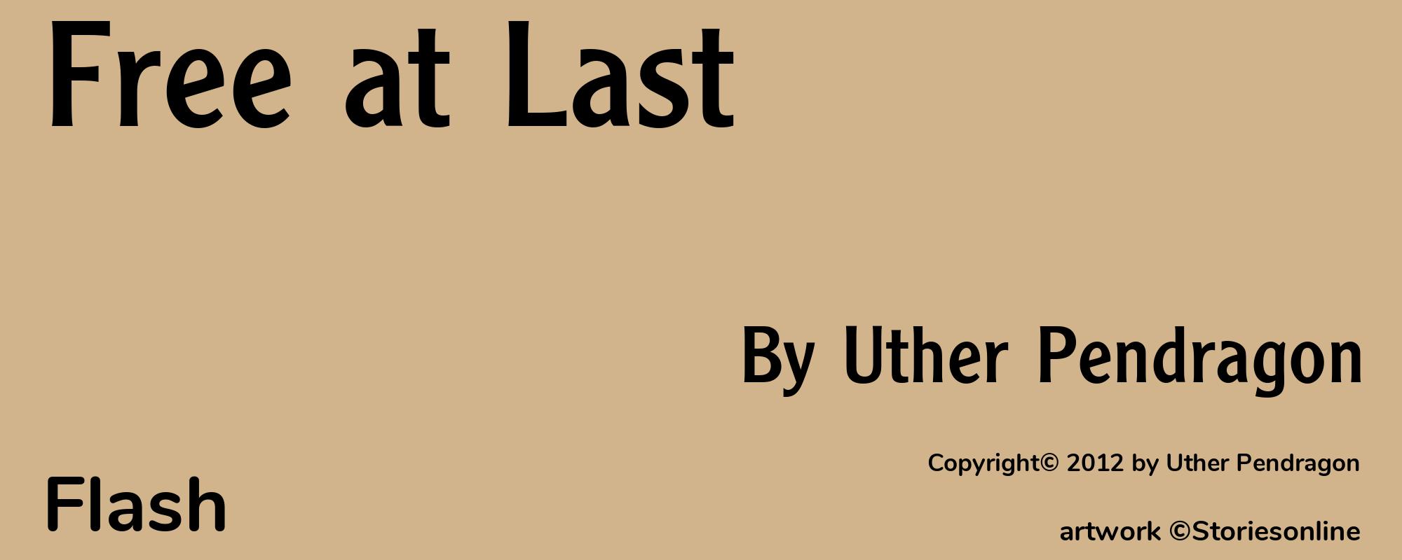 Free at Last - Cover