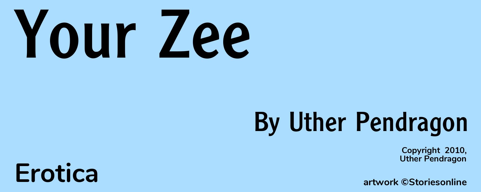 Your Zee - Cover