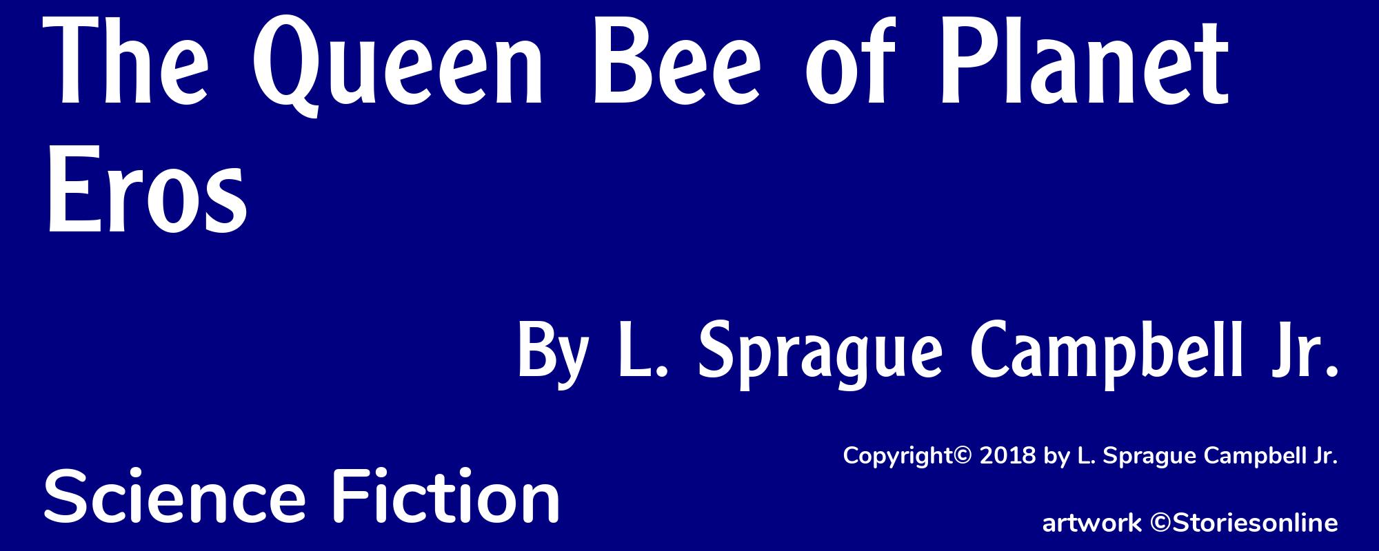 The Queen Bee of Planet Eros - Cover
