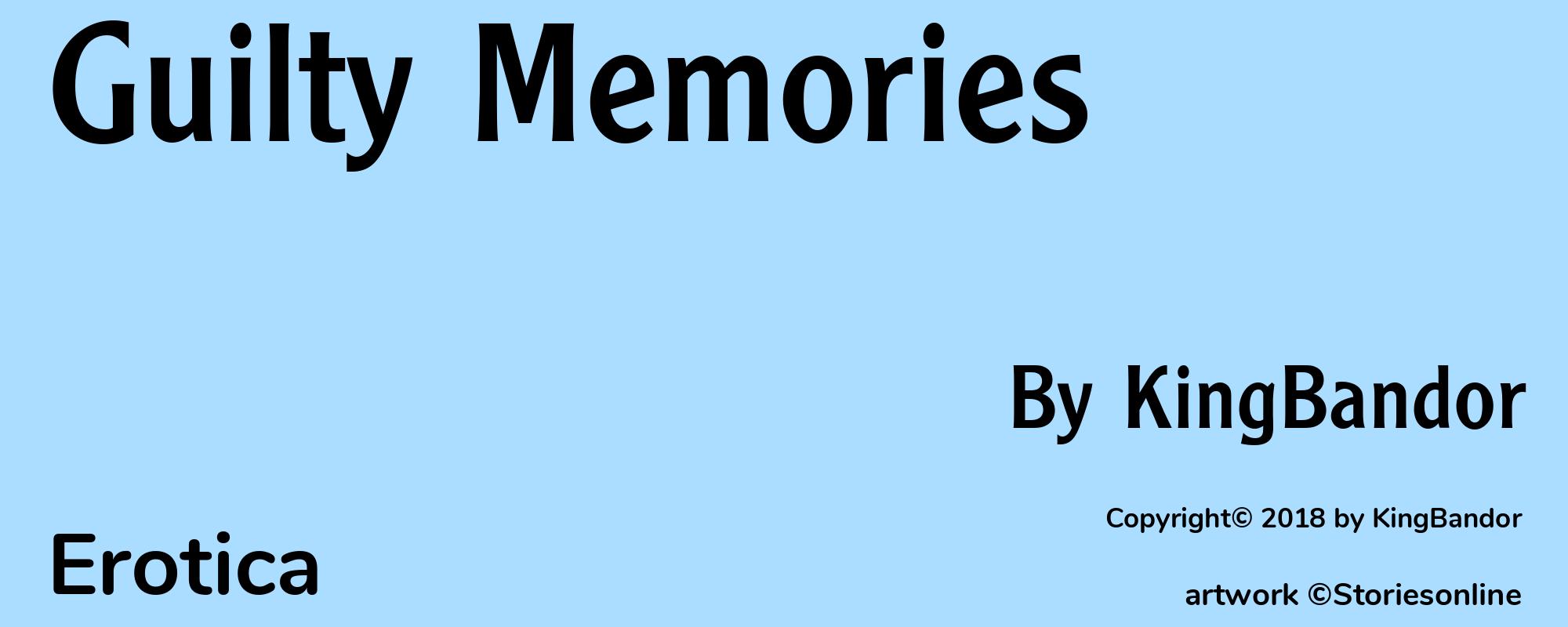 Guilty Memories - Cover