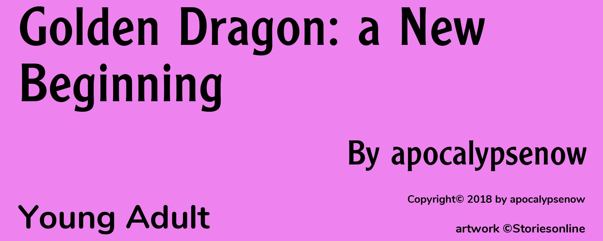 Golden Dragon: a New Beginning - Cover