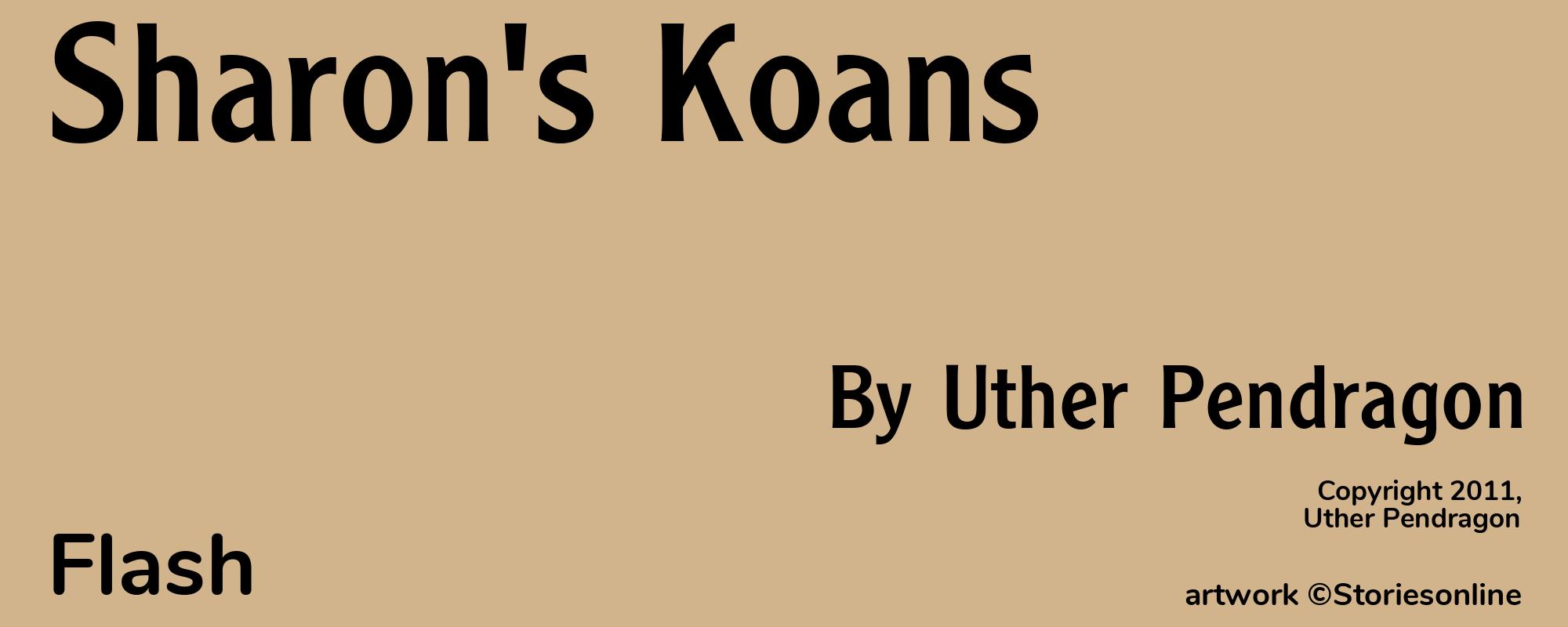 Sharon's Koans - Cover