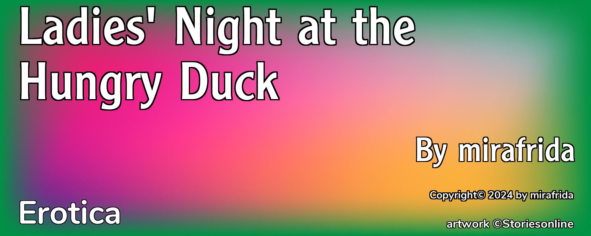 Ladies' Night at the Hungry Duck - Cover