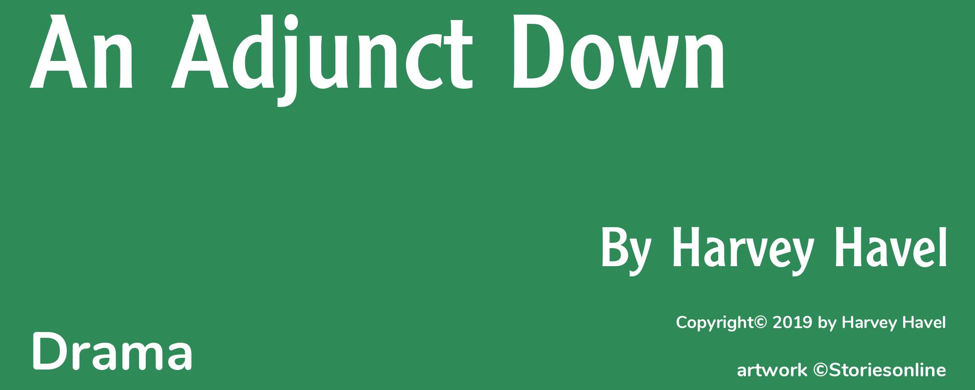 An Adjunct Down - Cover