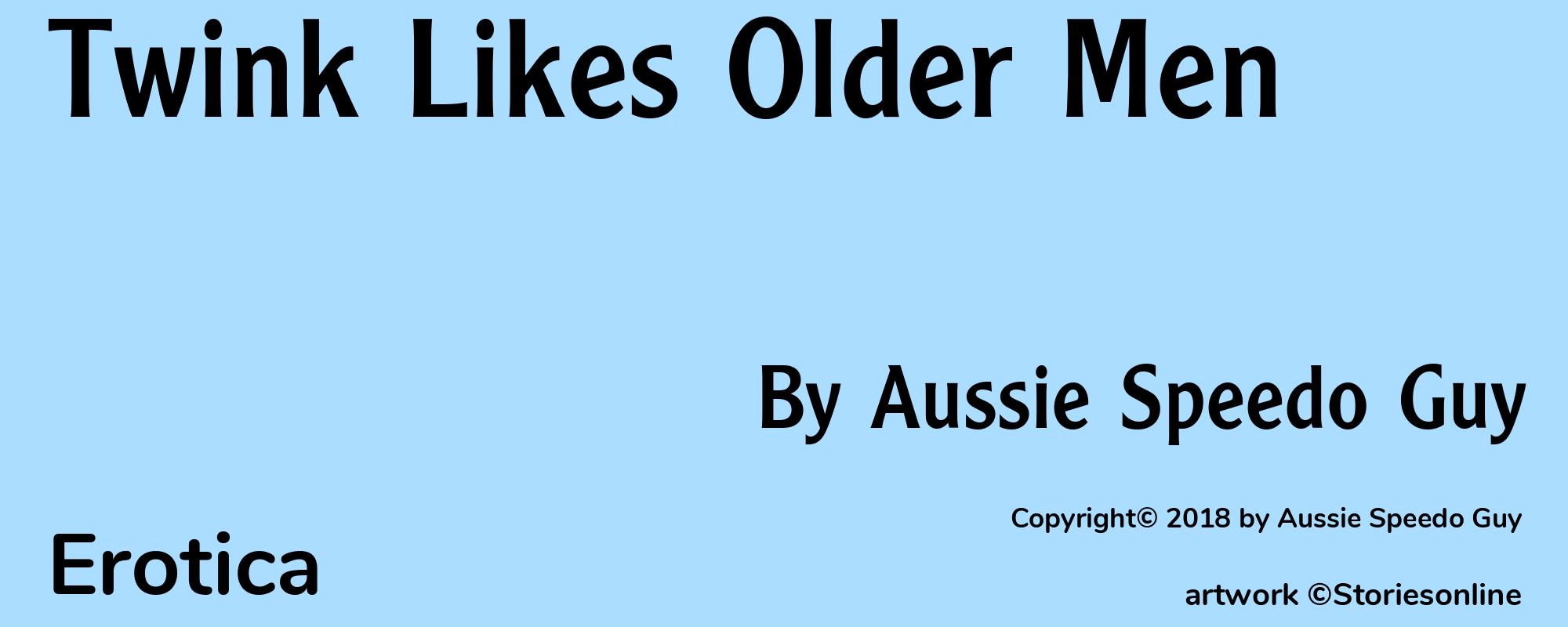 Twink Likes Older Men - Cover