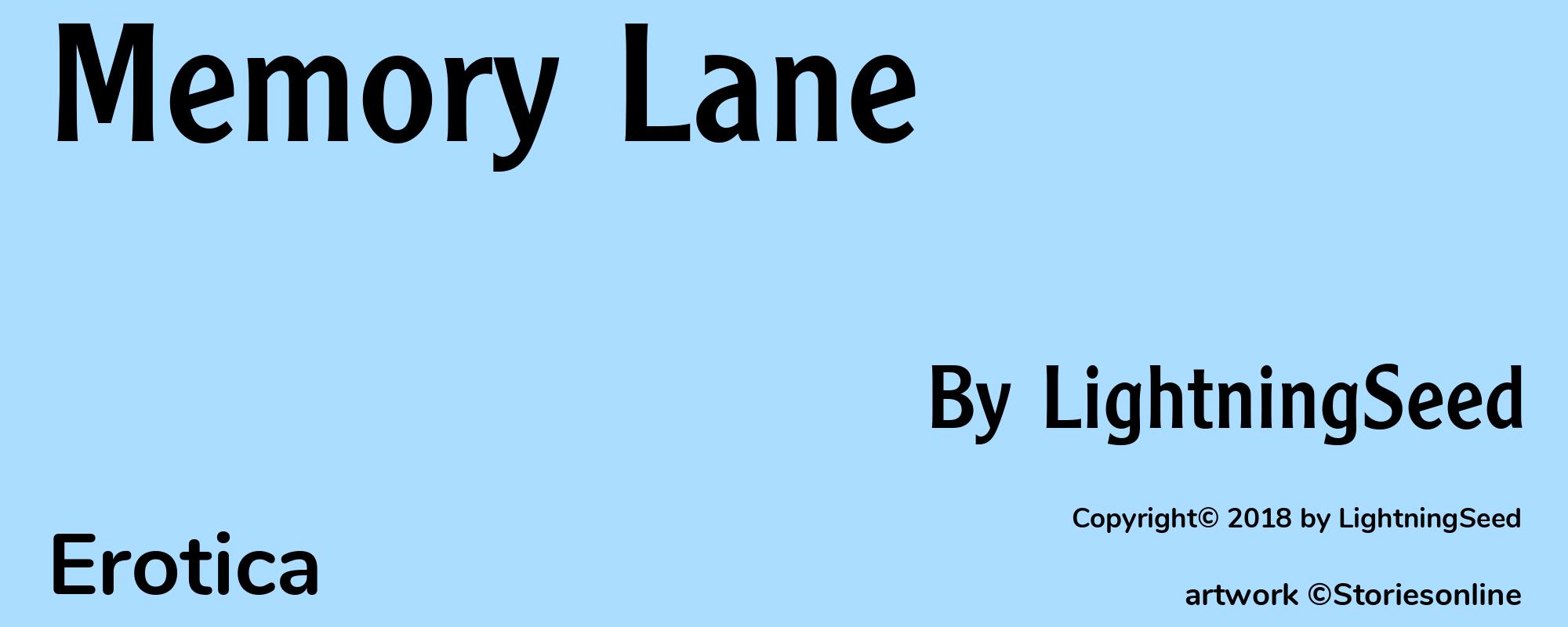 Memory Lane - Cover