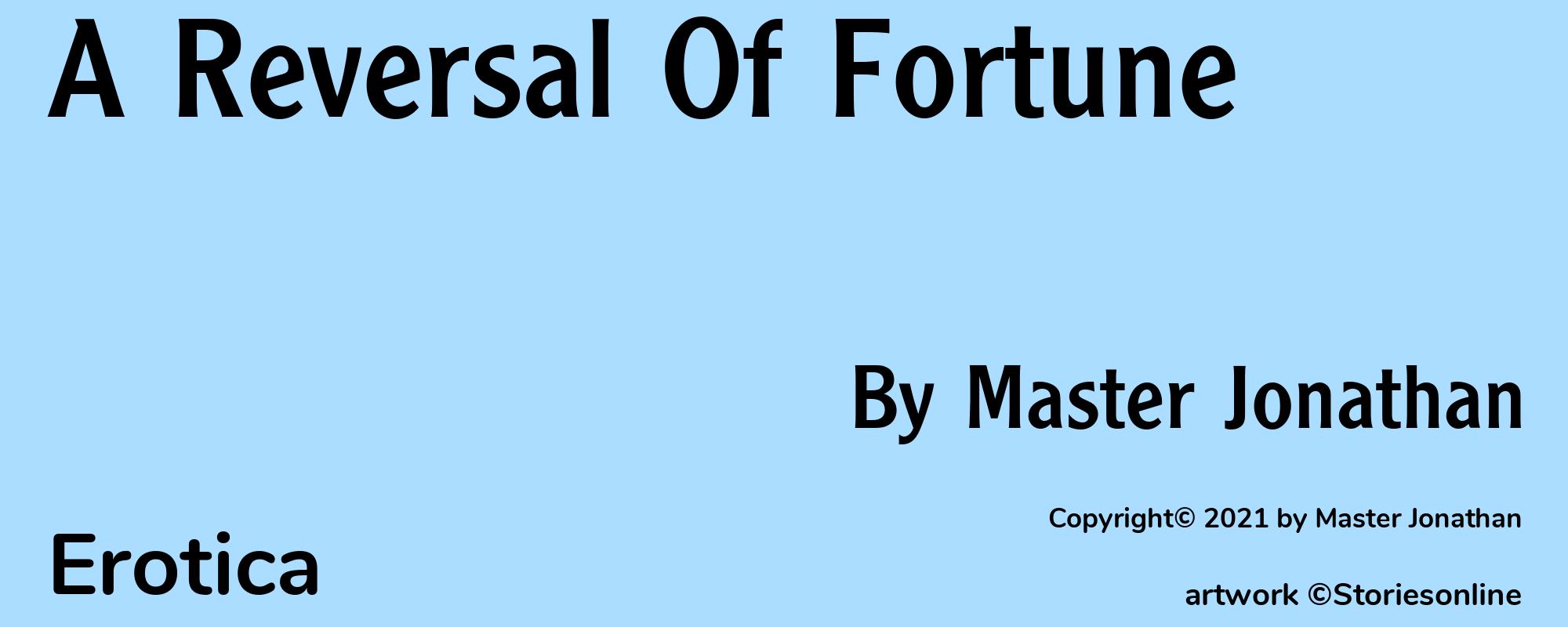 A Reversal Of Fortune - Cover