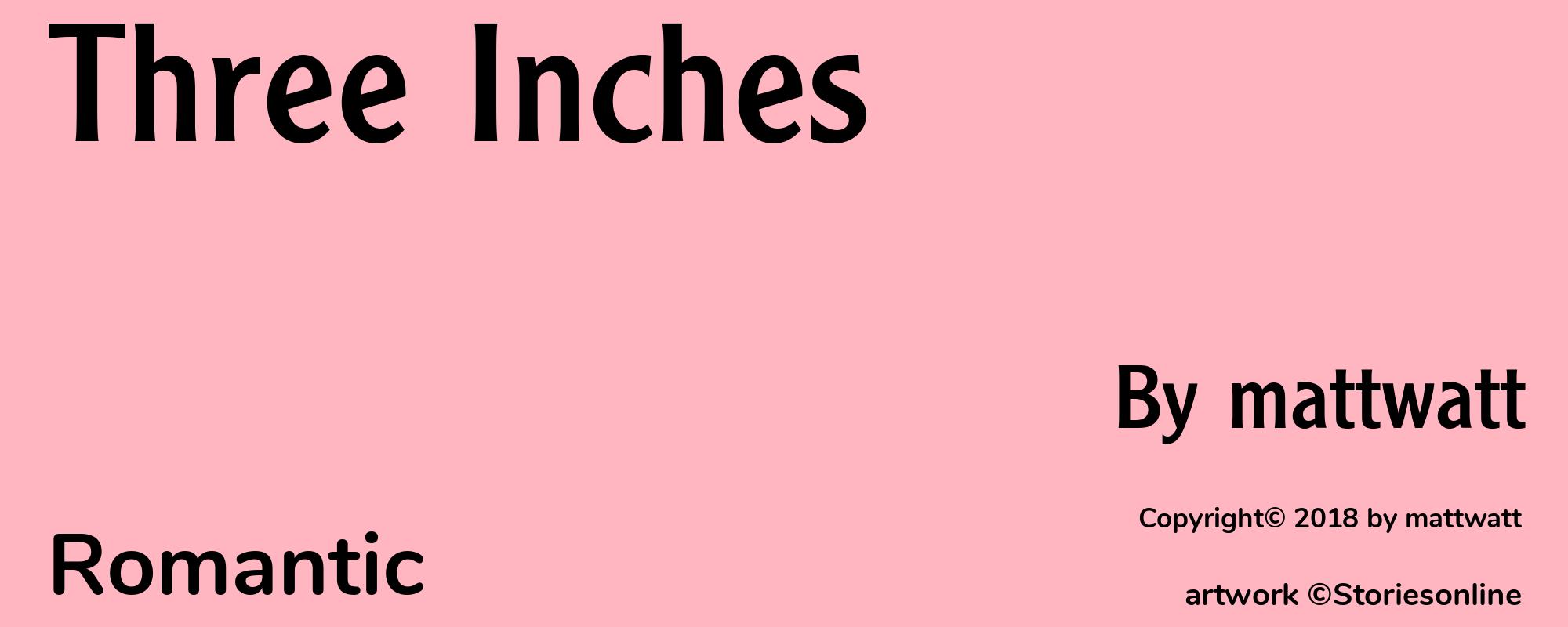 Three Inches - Cover