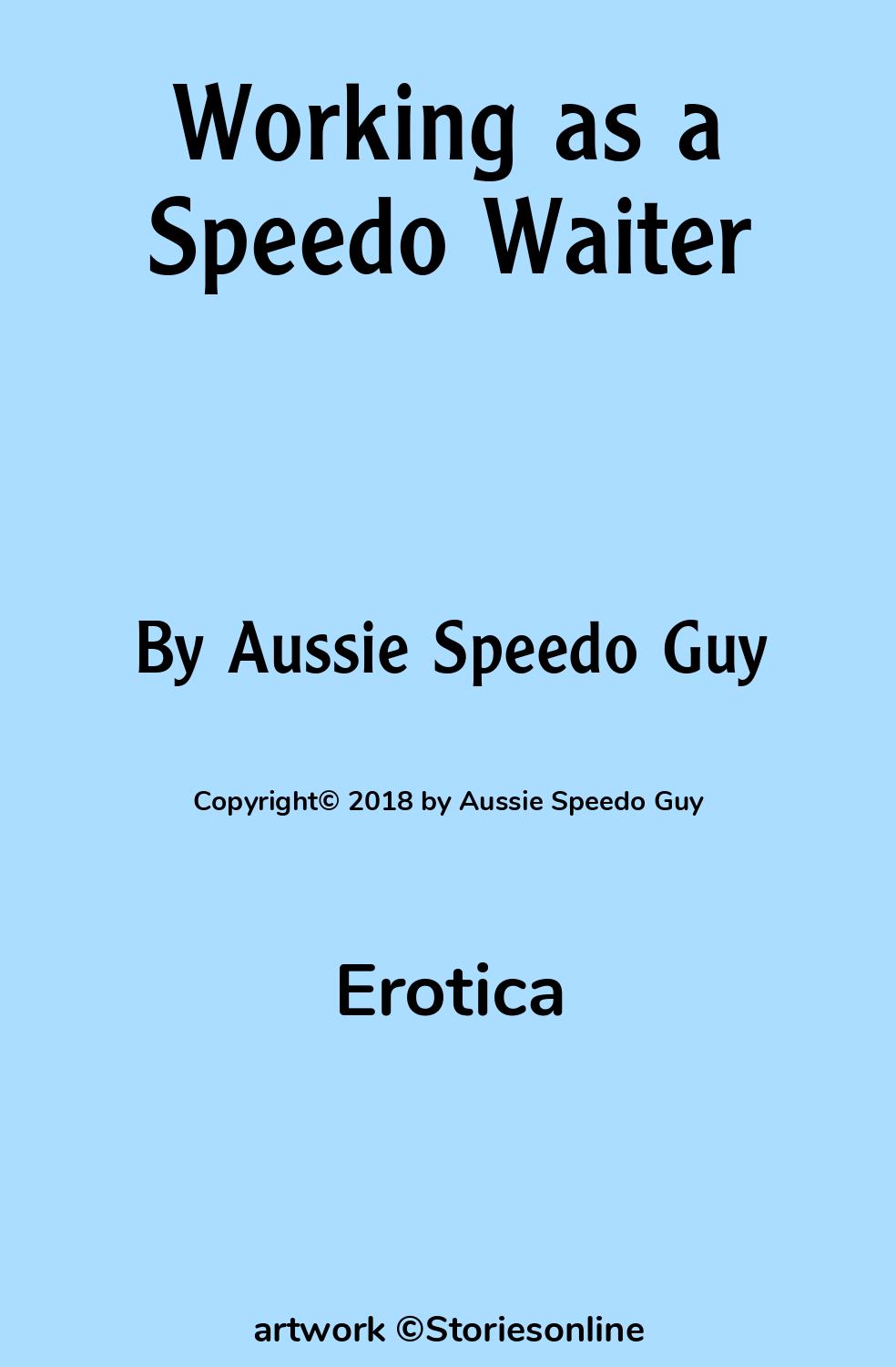 Working as a Speedo Waiter - Erotica Sex Story