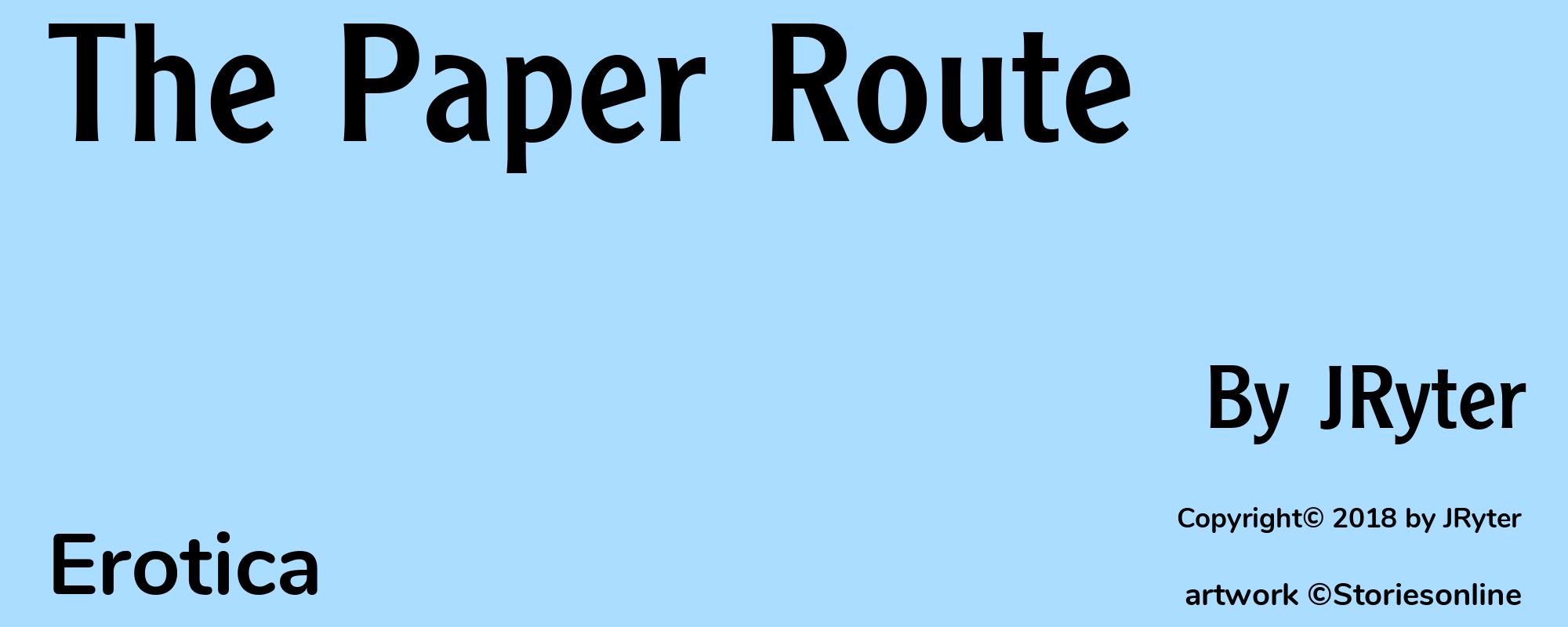 The Paper Route - Cover