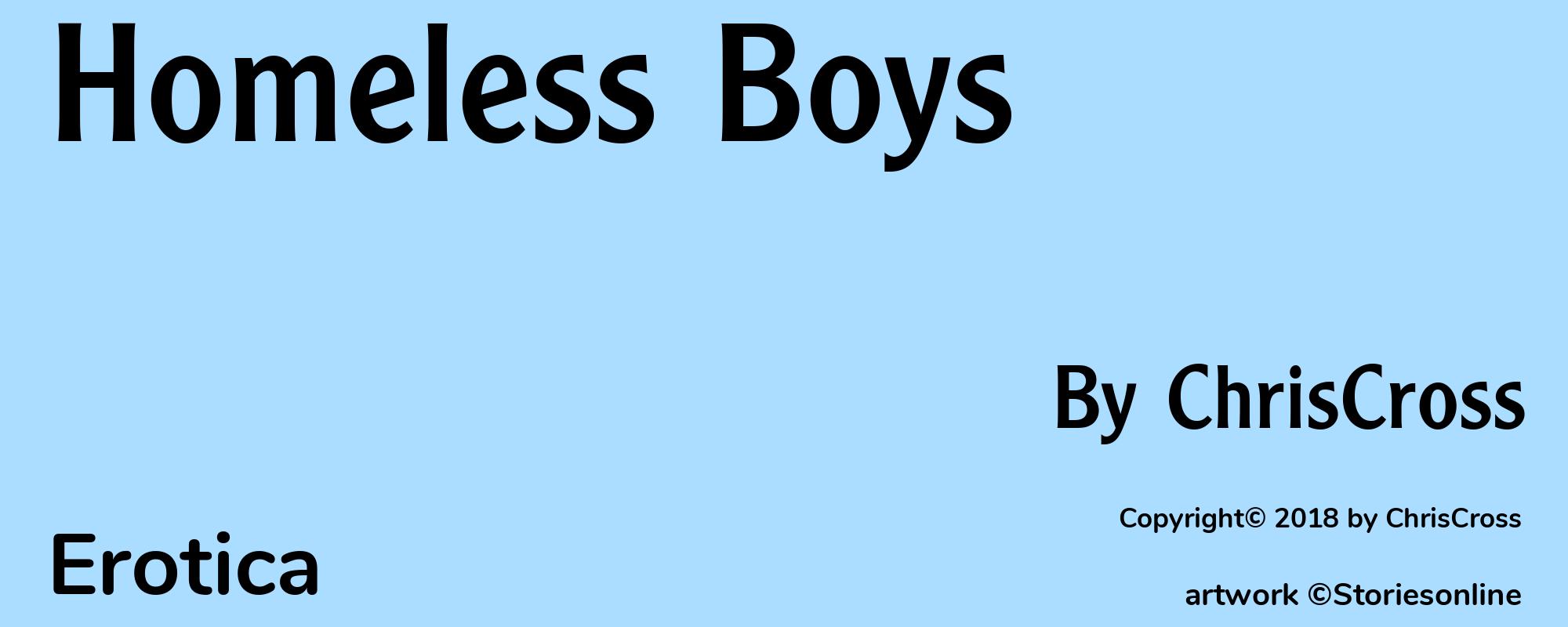 Homeless Boys - Cover