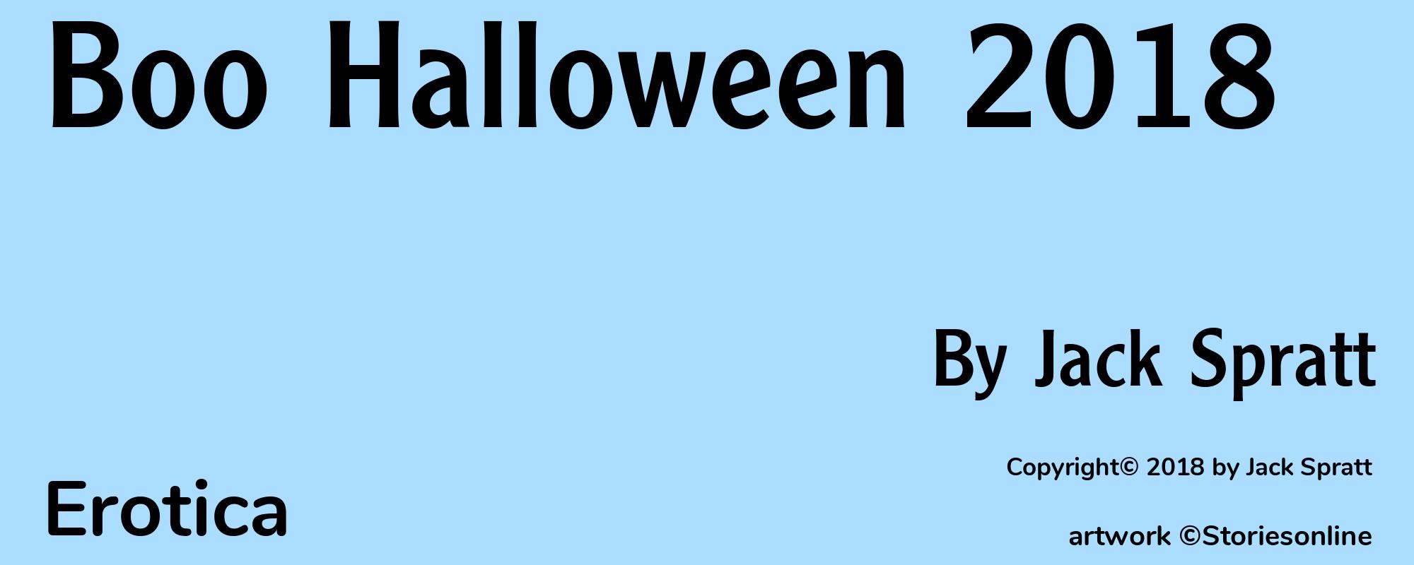 Boo Halloween 2018 - Cover