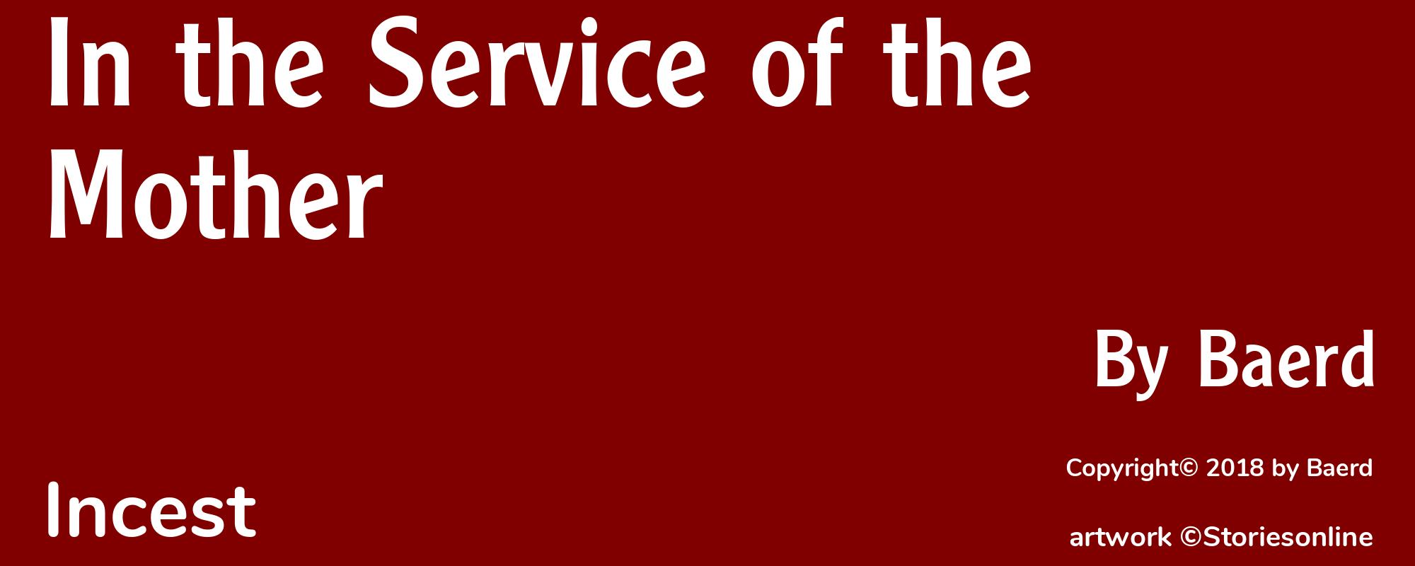 In the Service of the Mother - Cover