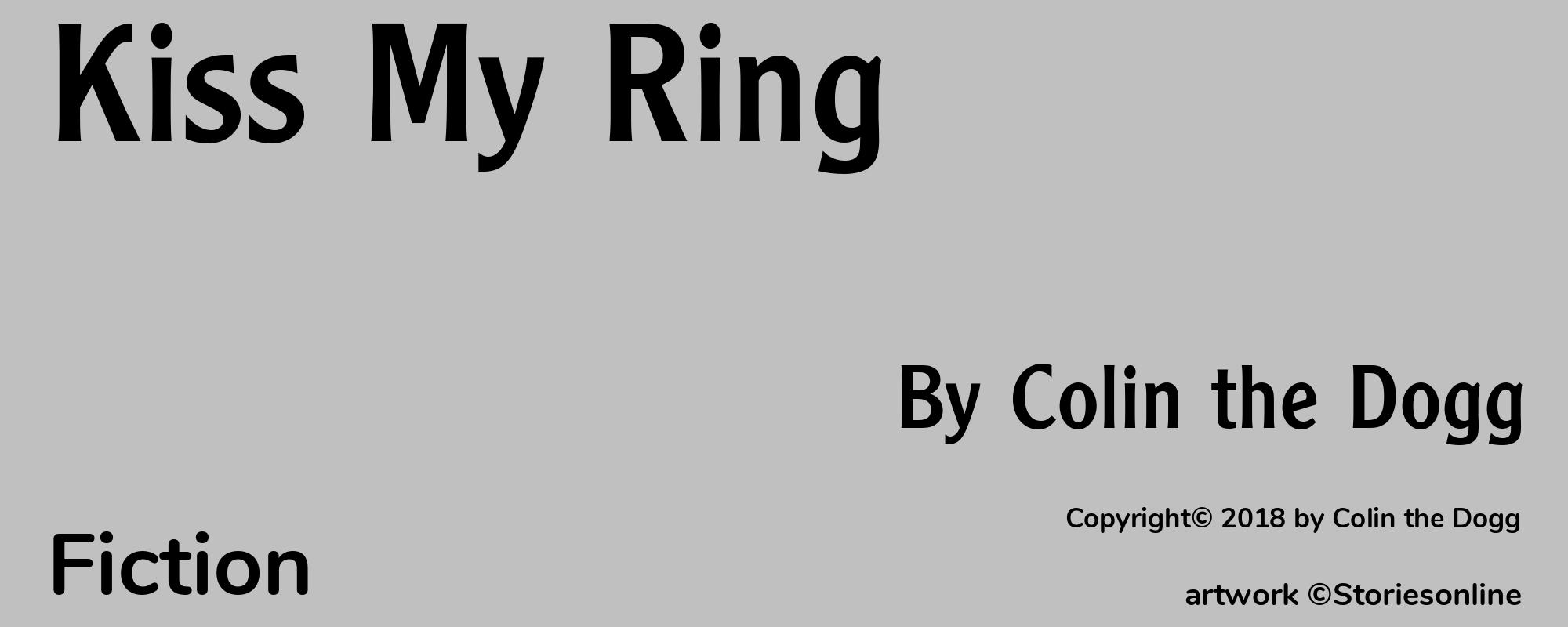 Kiss My Ring - Cover
