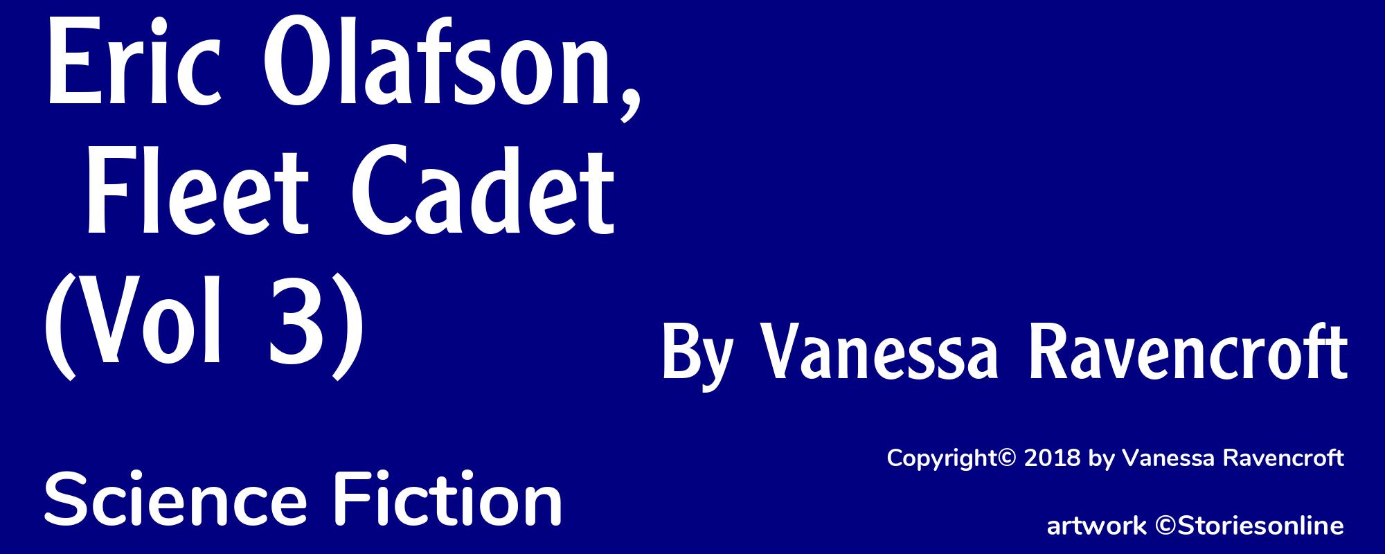 Eric Olafson, Fleet Cadet (Vol 3) - Cover