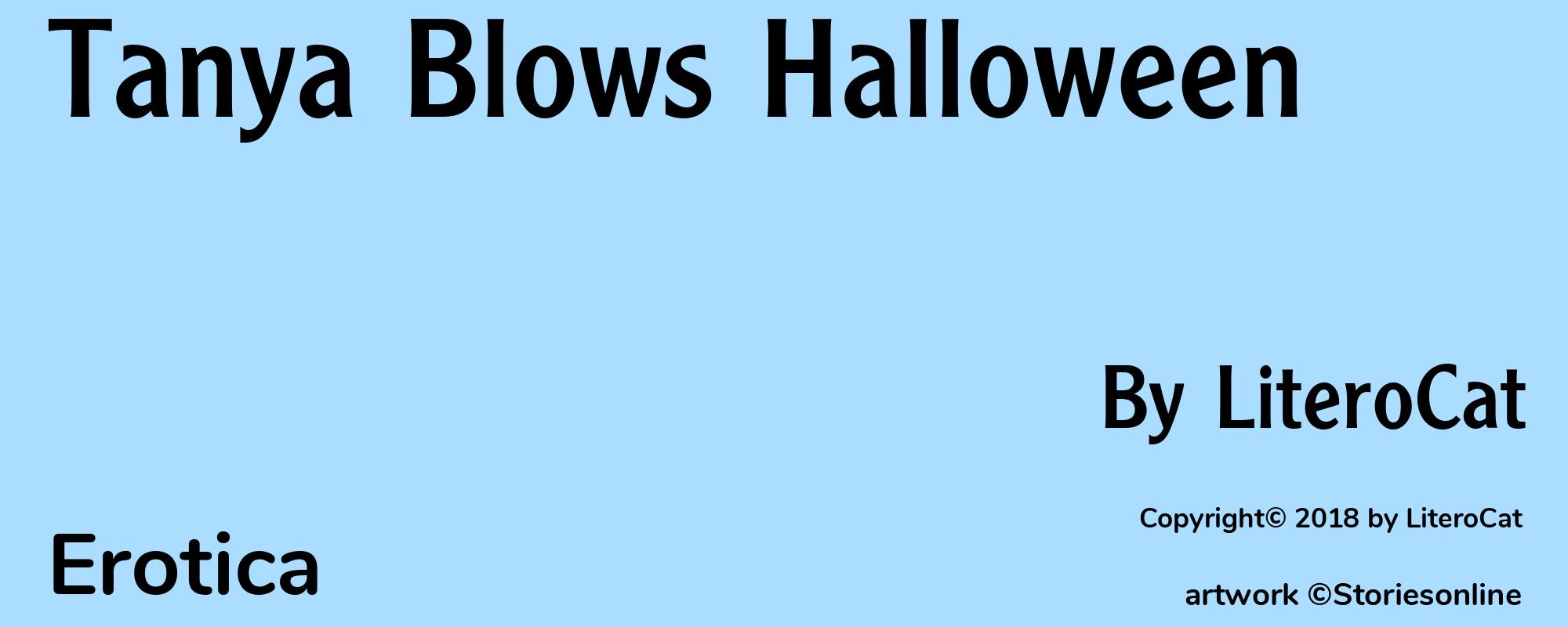 Tanya Blows Halloween - Cover