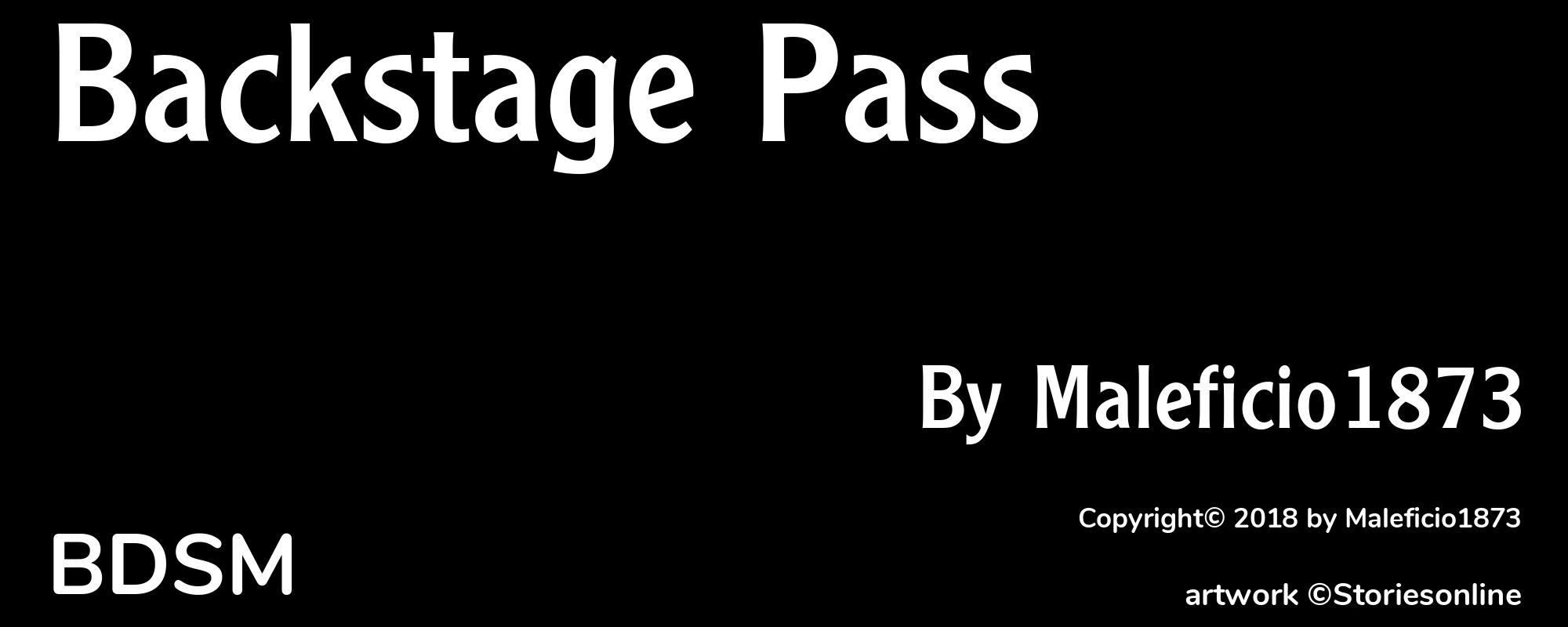 Backstage Pass - Cover