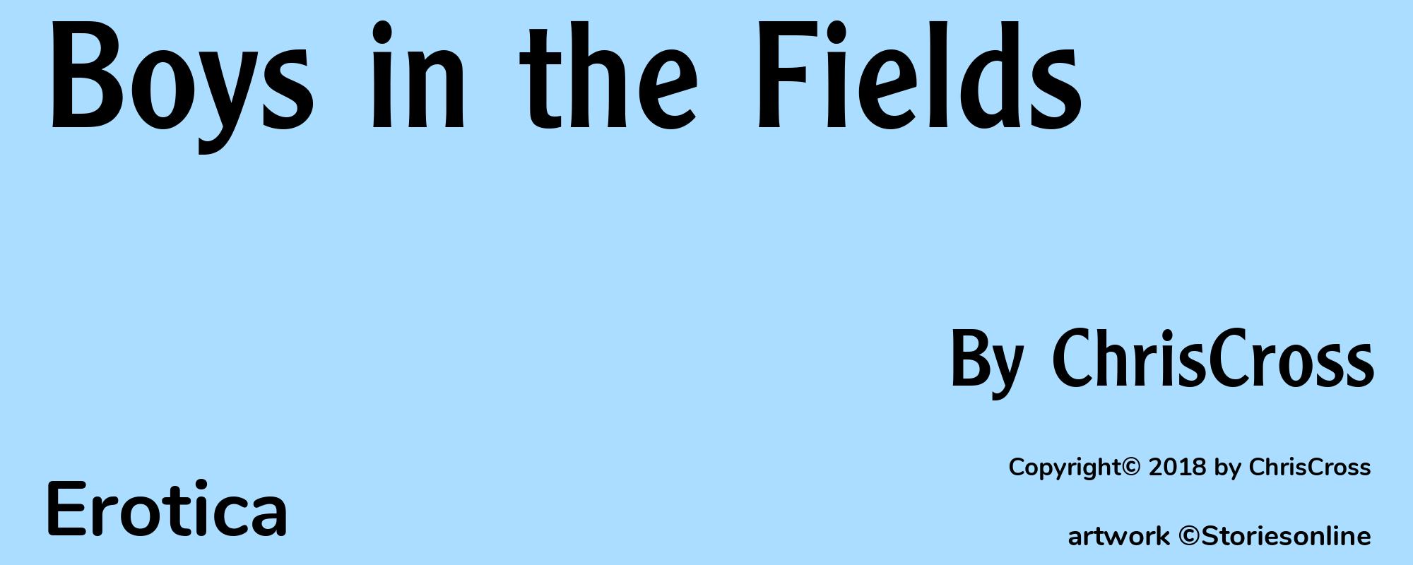 Boys in the Fields - Cover