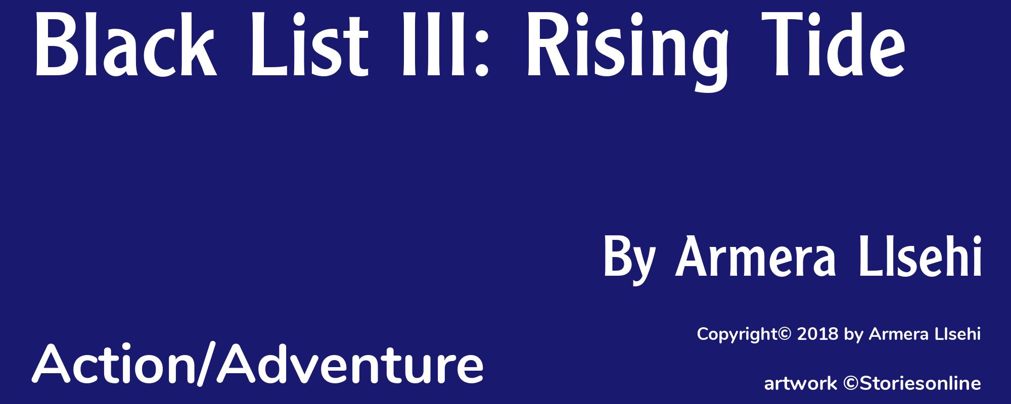 Black List III: Rising Tide - Cover