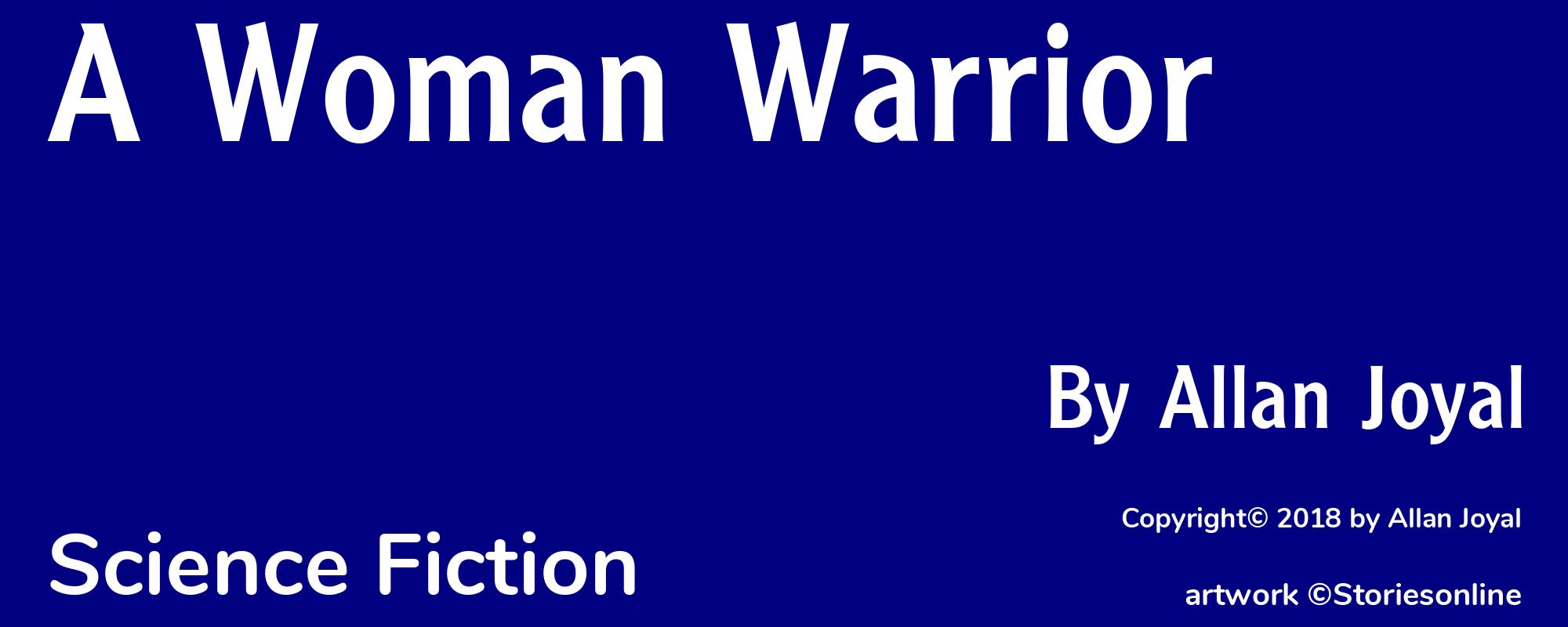 A Woman Warrior - Cover