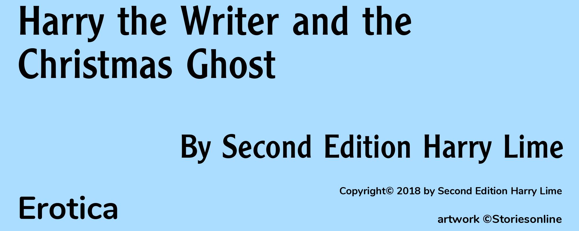 Harry the Writer and the Christmas Ghost - Cover