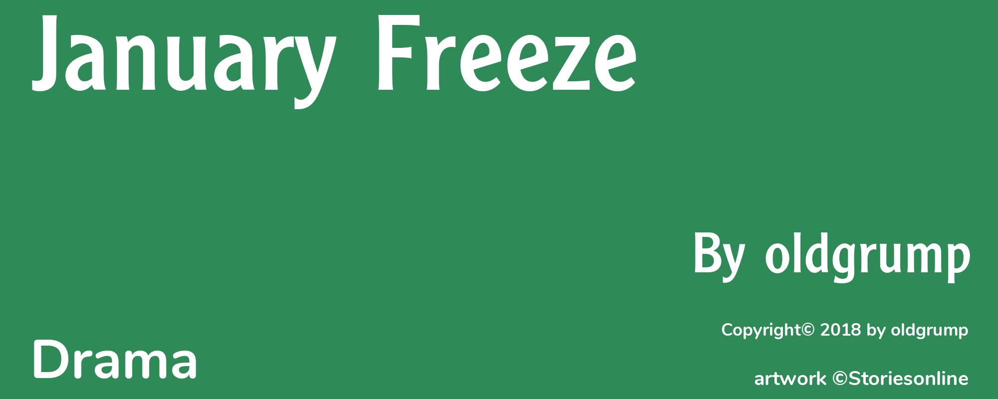 January Freeze - Cover