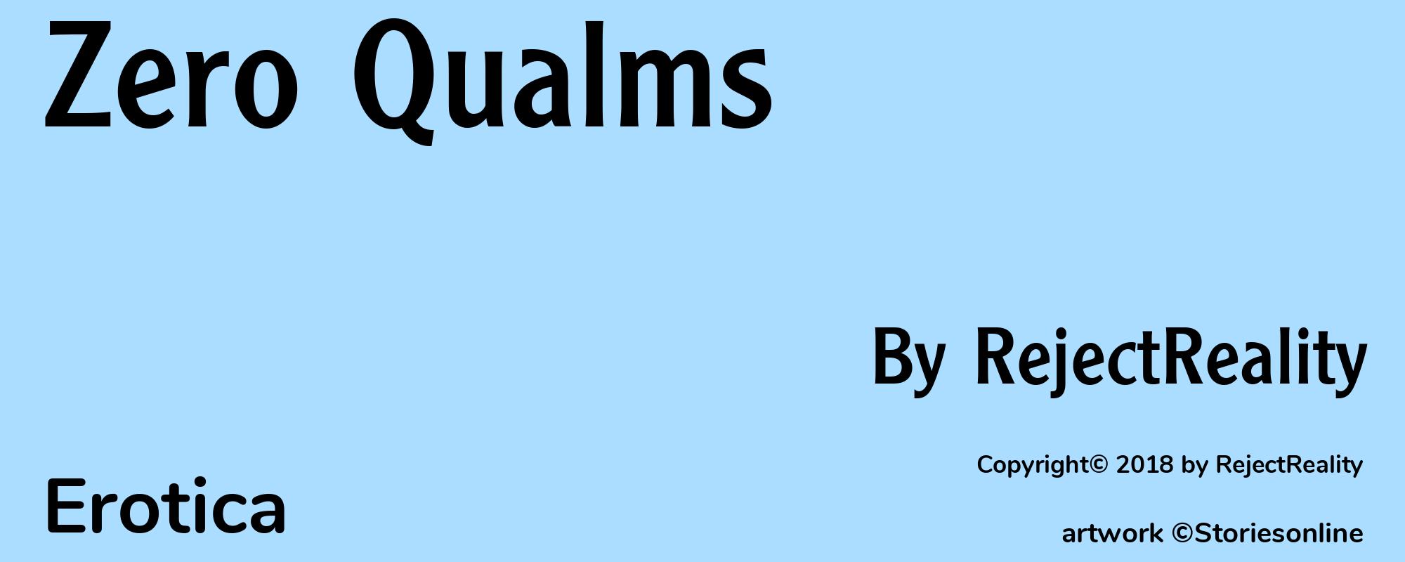 Zero Qualms - Cover