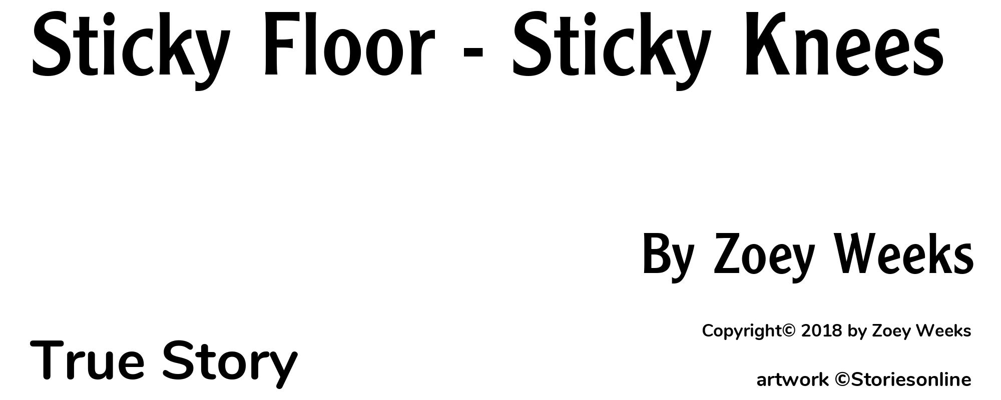 Sticky Floor - Sticky Knees - Cover