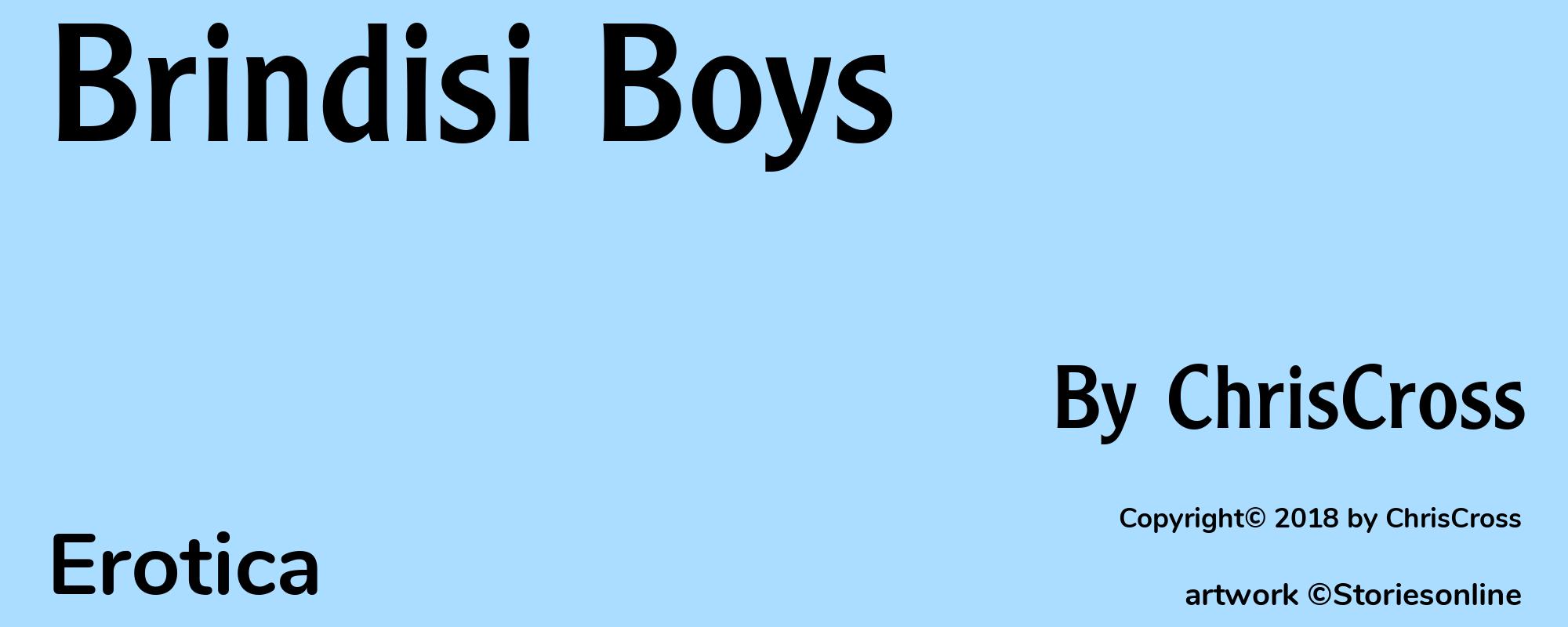 Brindisi Boys - Cover
