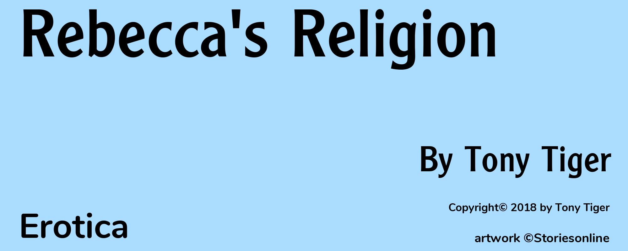 Rebecca's Religion - Cover