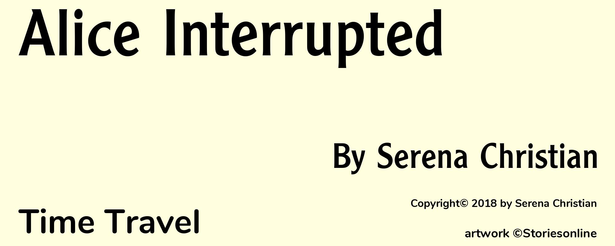 Alice Interrupted - Cover