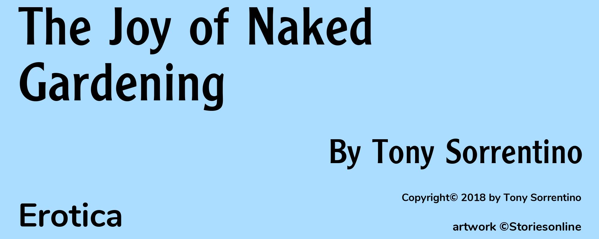 The Joy of Naked Gardening - Cover