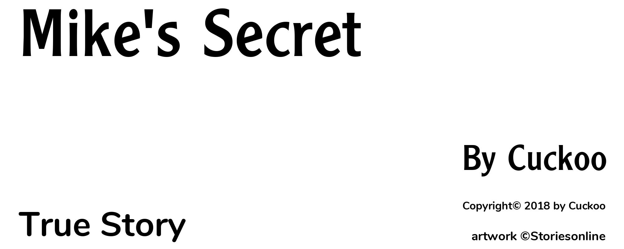 Mike's Secret - Cover