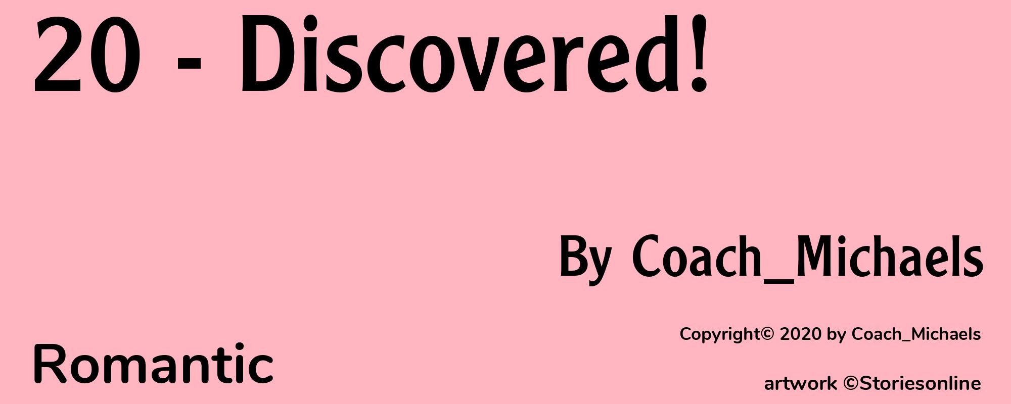 20 - Discovered! - Cover