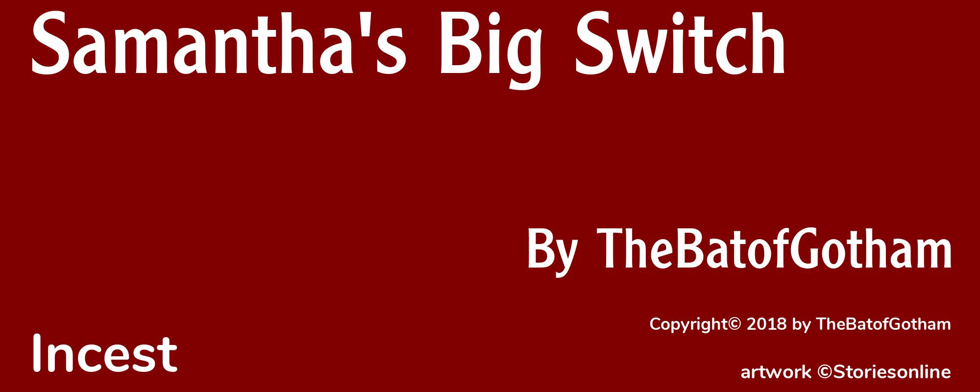 Samantha's Big Switch - Cover