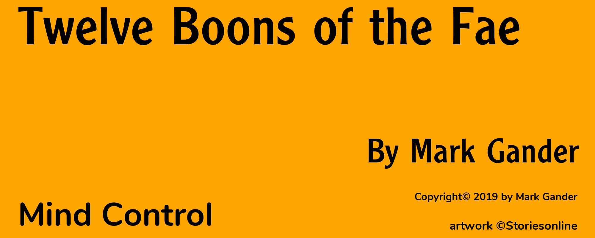 Twelve Boons of the Fae - Cover