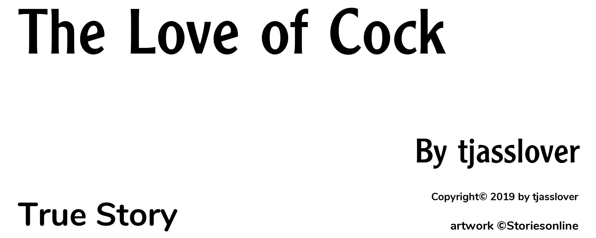 The Love of Cock - Cover