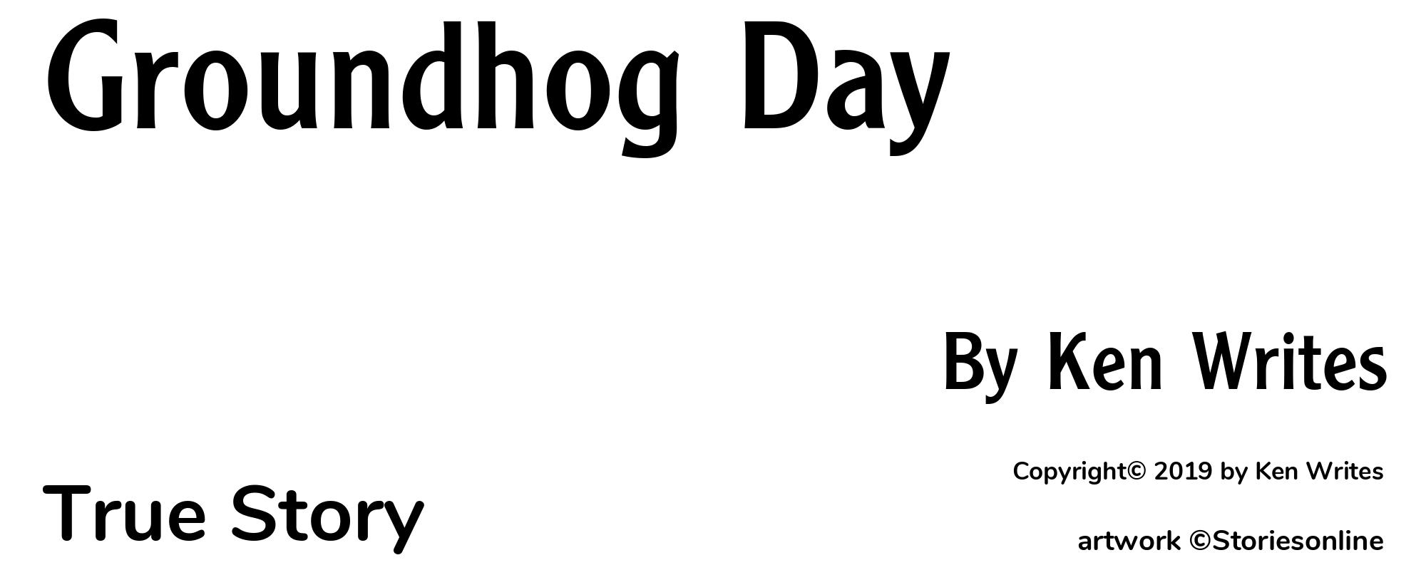 Groundhog Day - Cover