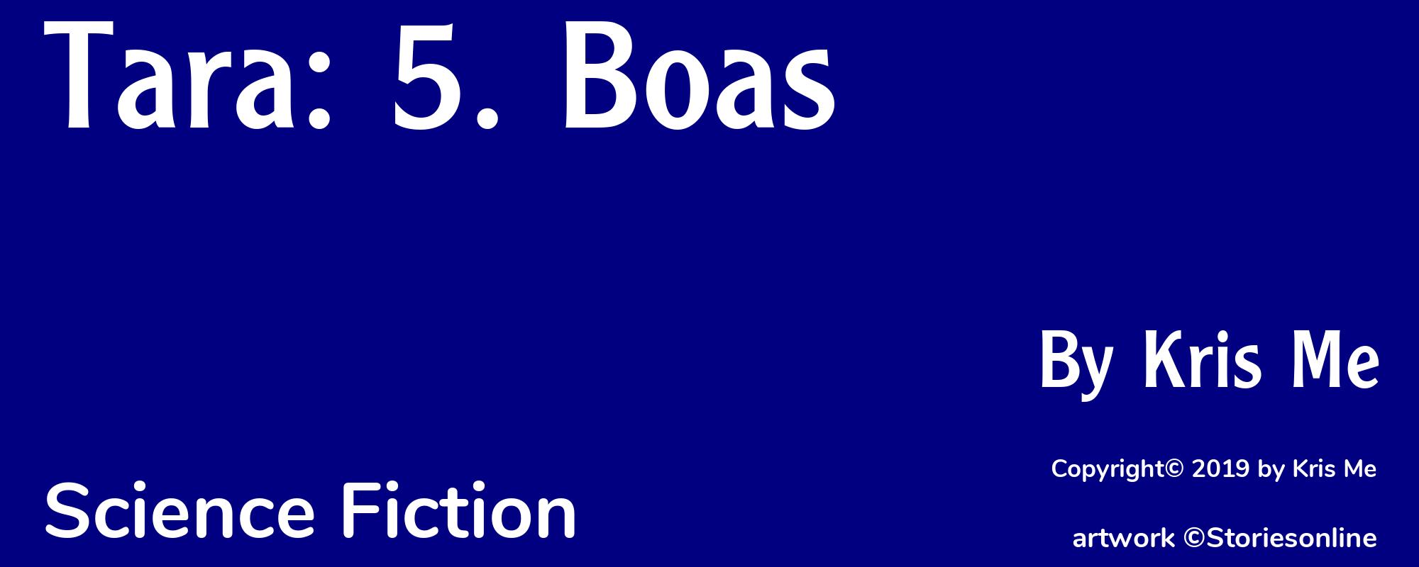 Tara: 5. Boas - Cover