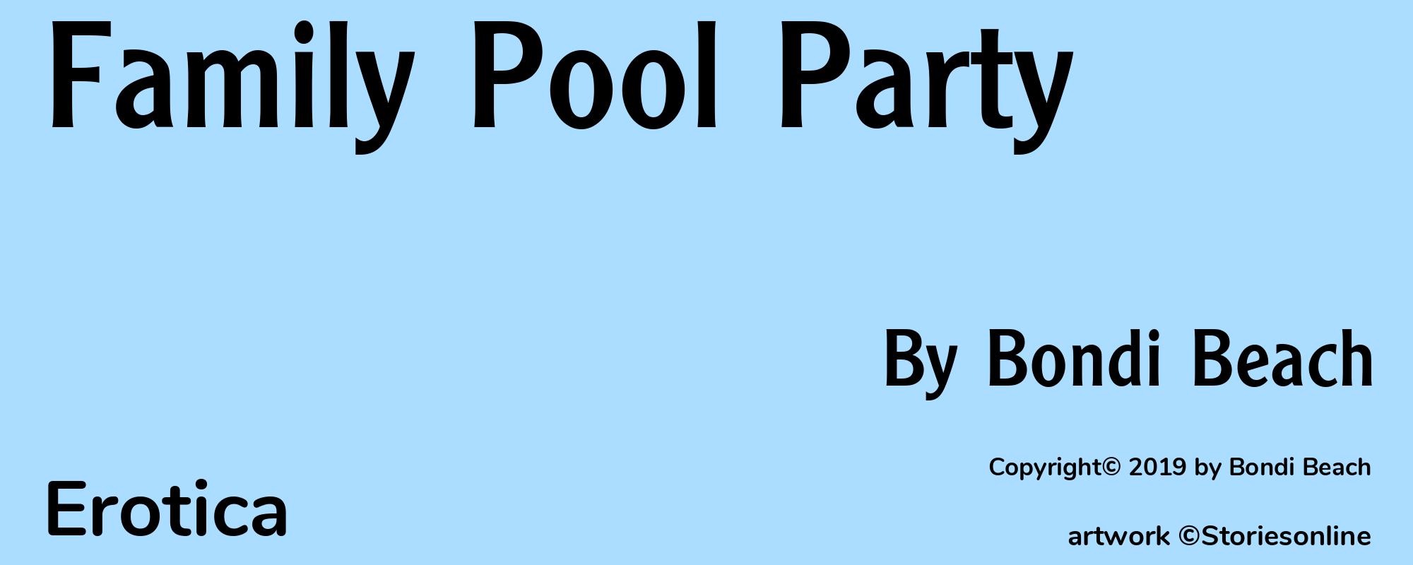 Family Pool Party - Cover