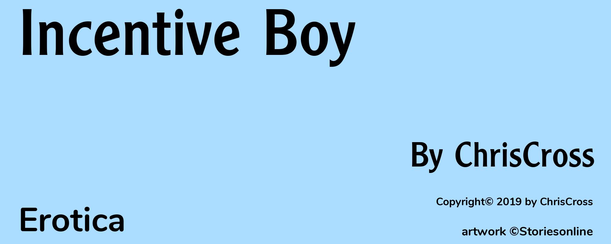Incentive Boy - Cover
