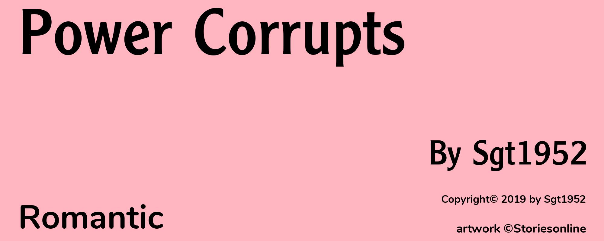 Power Corrupts - Cover