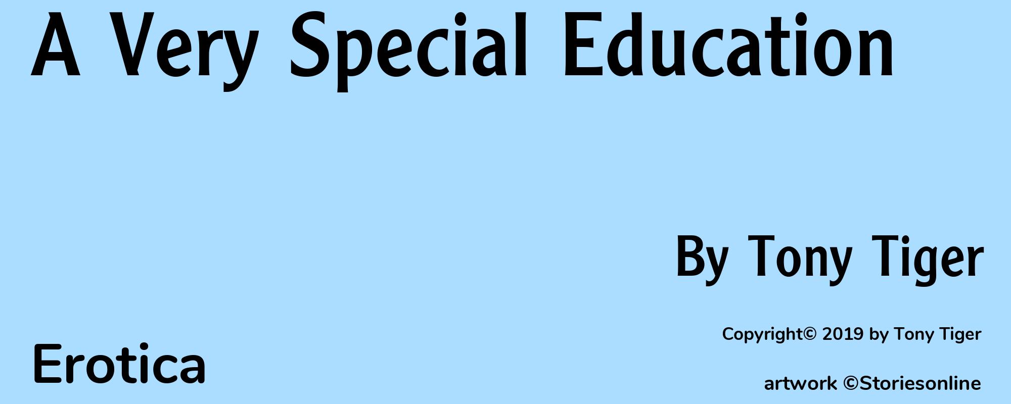 A Very Special Education - Cover