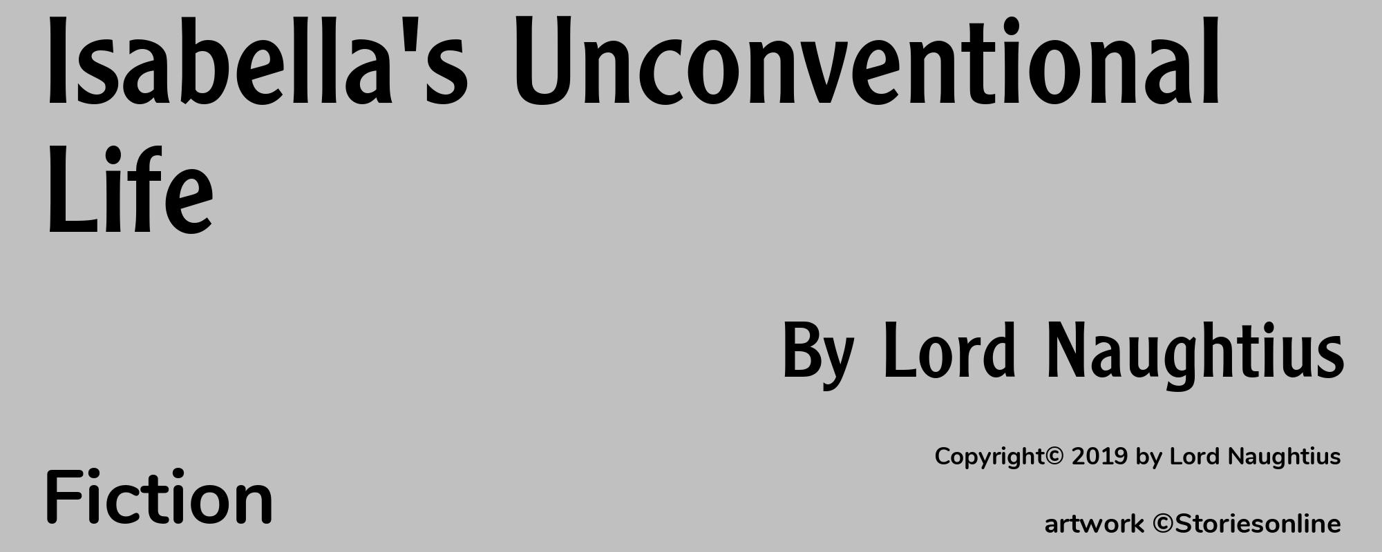 Isabella's Unconventional Life - Cover