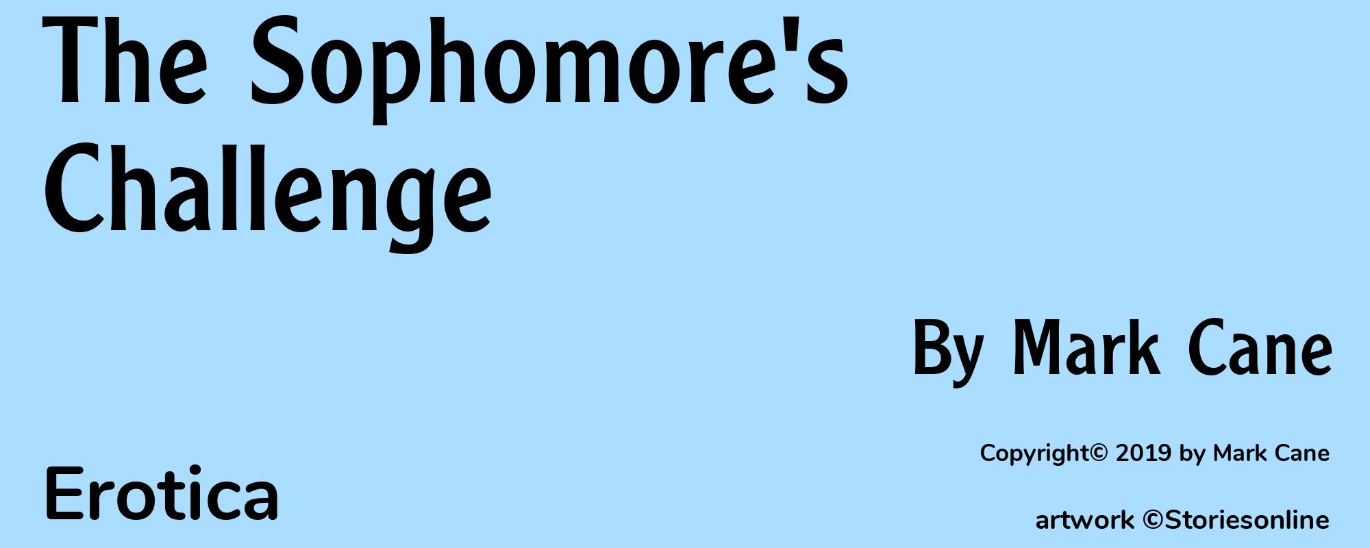 The Sophomore's Challenge - Cover