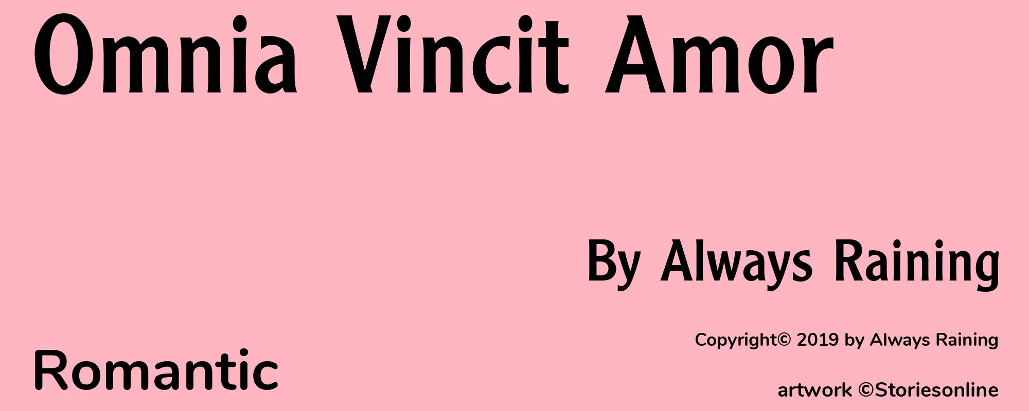 Omnia Vincit Amor - Cover