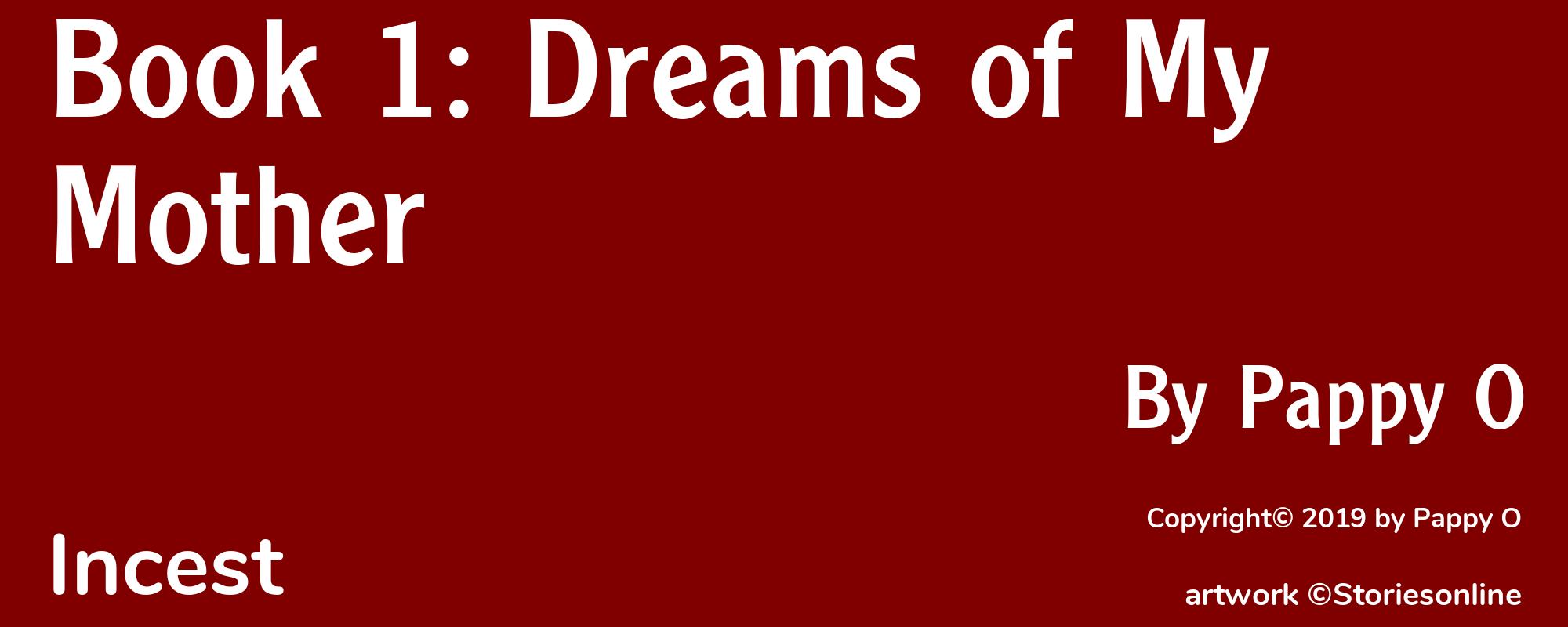 Book 1: Dreams of My Mother - Cover