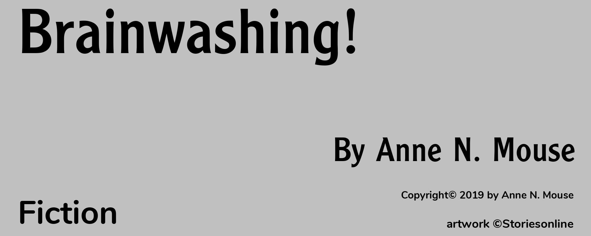 Brainwashing! - Cover